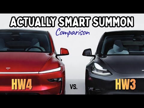 The Truth About Tesla Actually Smart Summon: HW3 vs HW4 Head-to-Head Comparison