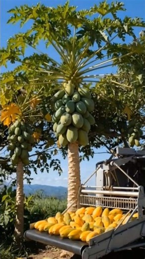 Inside a Papaya Juice Factory | Satisfying Process #PapayaJuice #JuiceFactory #HowItsMade #Juice