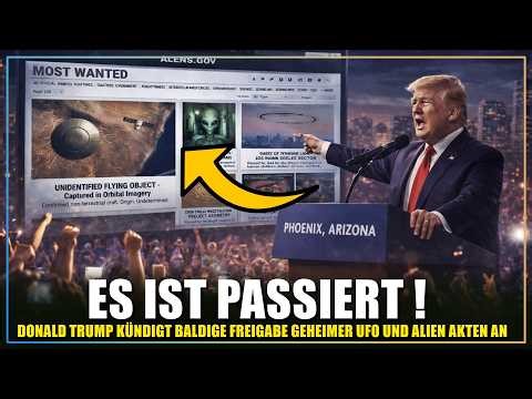BREAKING NEWS | Donald Trump releases UFO & ALIEN FILES!