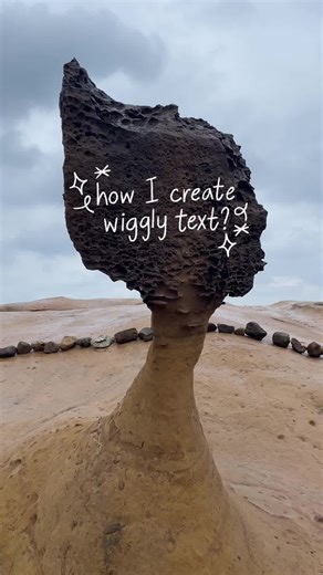 Create Wiggly Text Animation on Procreate & CapCut