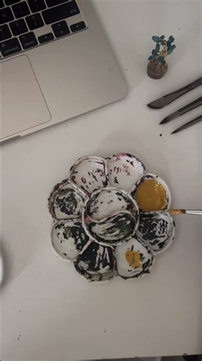 STUNNING DIY LEOPARD Print Ceramic Base PLATE #art #shorts