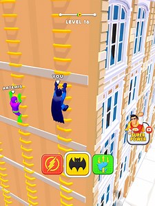 Superhero Transform Race gameplay ios android #superherogame #herotransform #superheroes | 5stargameplay