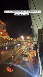 ✨🎄 Gangtok Evenings Hit Different! 🎄✨ As the sun slowly dips behind the hills, Gangtok lights up with pure Christmas magic ✨ Captured today 21st December, from the iconic Hungry Jack Flyover, the city looks warm, festive, and absolutely alive 💫 Twinkling lights, chilly mountain air, soft Christmas vibes, and the hum of a happy hill town — this is Gangtok welcoming the season of joy ❤️🎅 If you’ve ever experienced an evening like this here, you know… it stays with you forever. 🌟 Would you lov