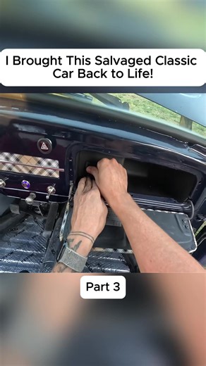I Brought This Salvaged Classic Car Back to Life! #repair #car