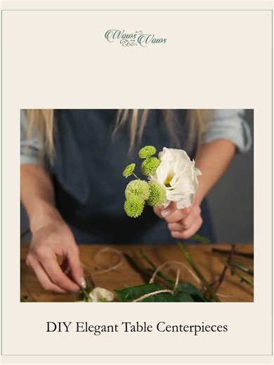 DIY Wedding Table Centerpieces 💐 | Create elegant centerpieces for intimate receptions without breaking the bank ✨ Save this budget-friendly wedding decor idea! #WeddingDIYThursday #USWeddings #WeddingDecor #BudgetWedding #BrideToBe #DIYWedding
