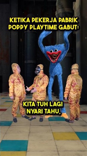 When the Poppy Playtime Factory Workers Are Bored 🤣