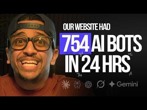 754 AI Bots Hit Our Website in 24 Hours — Google Analytics Saw Zero