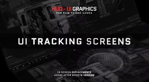 Videohive HUD - UI Tracking Screens - INTRO HD