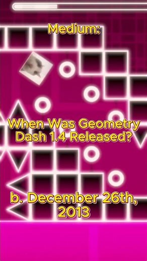 Do You Know Geometry Dash 1.4? #geometrydash #trivia