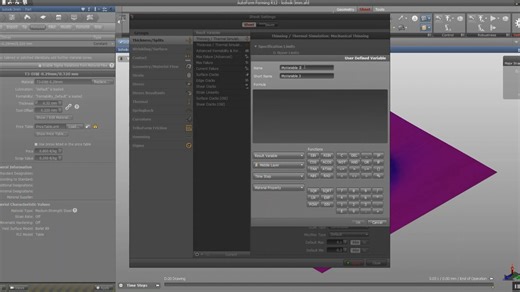 Autoform输出应变等关键参数的方法