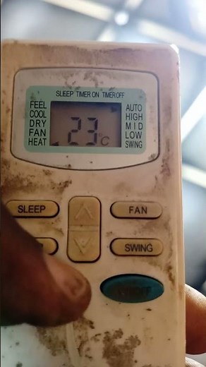 Select your air conditioning mode