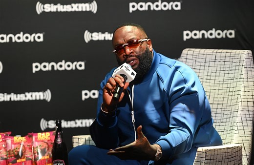 Rick Ross leaves interview after excusing himself to use the bathroom