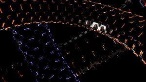 Download Dynamic LED patterns create mesmerizing VJ loop for music events for free