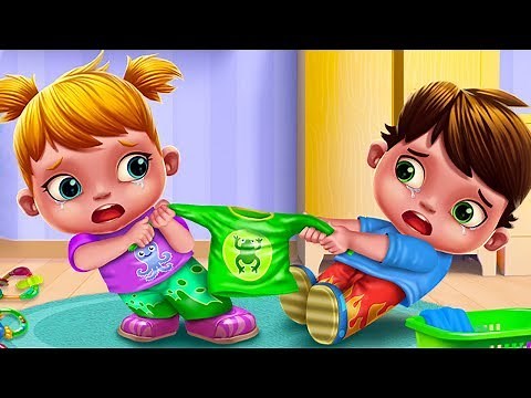 Fun Baby Care Kids Game - Baby Twins Babysitter - Play Dress Up, Care & Bath Time Games For Kids