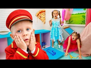 Crazy Hotel Neighbors! Funny Girls Comedy Adventure