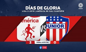 1.5M views · 28K reactions | #DíasDeGloria ⚽️Hoy a las 8:00 P.M por nuestro Facebook Live no te pierdas la final de 2019-II donde America de Cali logró el título.⚽️ Hincha escarlata, revive este gran momento. | División Mayor del Fútbol Colombiano - Dimayor | Facebook