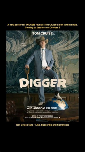 #digger #tomcruise #alejandroginarritu #rizahmed #sandrahuller #jesseplemons #trending #shorts