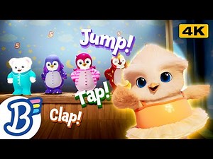 ❣️ Five Little Friends (NEW VERSION) | Badanamu Nursery Rhymes & Kids Songs Compilation