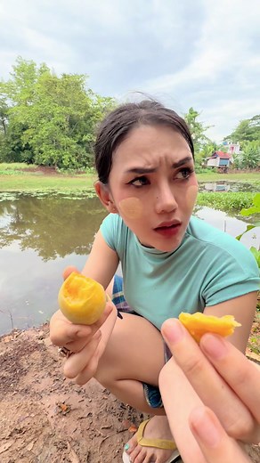 ဘာအသီးလဲ 😱တော်တော်ချိုတာနော်..😳@အာဗြဲစိန် #သရက်သီး #djviolet #အာဗြဲစိန်