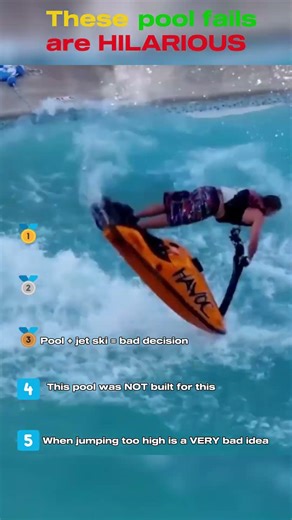 These Pool Fails Are Actually Painful 😭 #poolfails #fails #funny