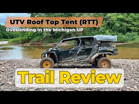 UTV Roof Top Tent Review on Commander Max XT-P