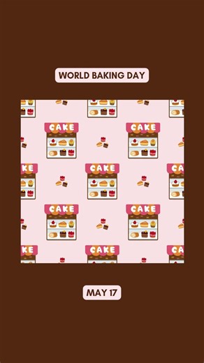 World Baking Day 🍰 | Baking Patterns in Canva