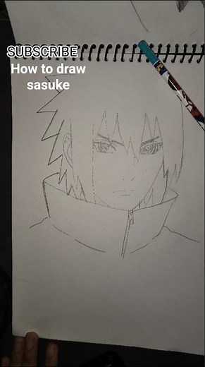 How to Draw Sasuke Uchiha with Rinnegan & Sharingan | Step by Step Tutorial
