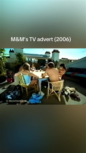 M&M’s advert from 2006 these ads were funny without trying #mandms #ukadverts #2000snostalgia #tvads #throwback