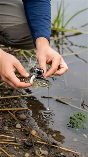 Fish POV Micro Camera Journey Inside Underwater Burrow | Real Scientific Micro Cam Footage 🐟🔬
