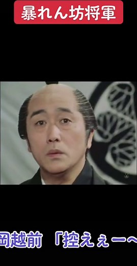 暴れん坊将軍 大岡越前「控えぇー」名シーン｜成敗役吉宗の威厳