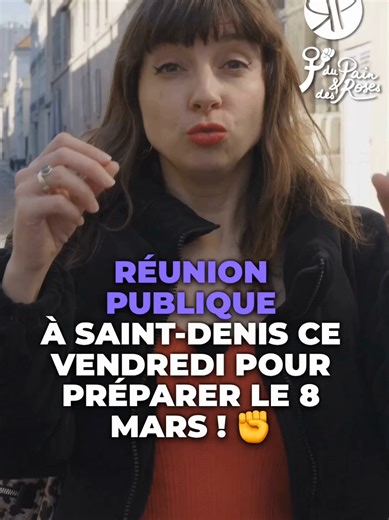 🟣 Saint-Denis : pour une ville féministe qui se bat contre l'extrême droite, la guerre et l'impérialisme ! - réunion publique ce 6 mars à Saint-Denis avec Elsa Marcel et Nael Benchimol, candidats aux élections municipales à Saint-Denis - Pierrefitte ! Pour échanger sur notre programme féministe et antiraciste pour les municipales et préparer ensemble la grande manifestation du 8 mars, nous vous invitons à notre réunion publique à la Bourse du Travail de Saint-Denis le 6 mars à 18h30. Le 8 mars,