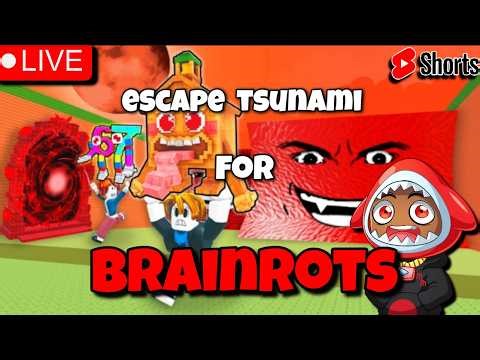 Escape Tsunami For Brainrots NEW UPDATE 🌊 #shorts #roblox