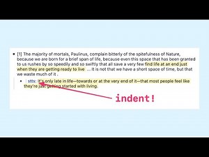 12. Why you should indent in Remnote (Fall 2021)