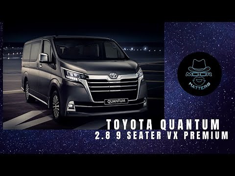 Toyota Quantum 2.8 LWB 9 Seater VX Premium video review