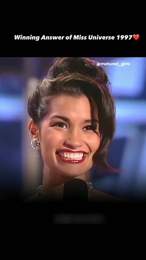 Unforgettable Moment: Miss Universe 1997 Brooke Lee's Winning Answer