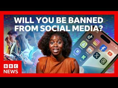 UK social media ban for under-16s EXPLAINED | BBC News