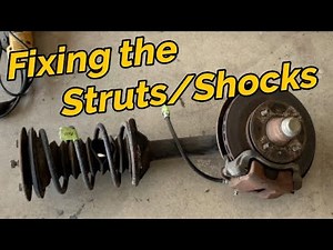 Rebuilding the Struts Replacing the Shocks | 280zx