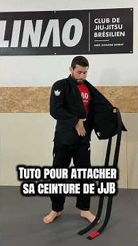 Comment attacher sa ceinture de JJb comme un pro 🥋