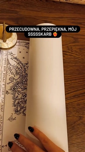 #middleearth #tolkiencollector #tolkiencollection #tolkienart #tolkien #maps #cartography Autor mapy: Marcin 'Baltazar' Gąbka - art | Dragomira