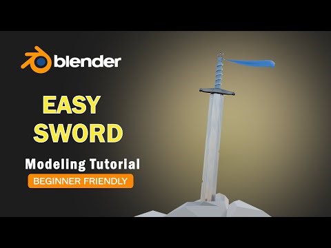 Easy Sword Modeling in Blender