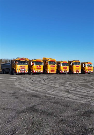O’Connell Quarries Locked & Loaded 🌅☀️ #volvotrucks #oconnellquarries #construction #quarry #concrete