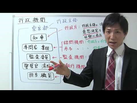 行政機関とは？【行政書士：行書塾】