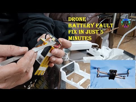 Xiaomi Fimi Drone battery repair Tip fix common fault in 5 minutes. 2017-2020 se x8 a3 drone problem