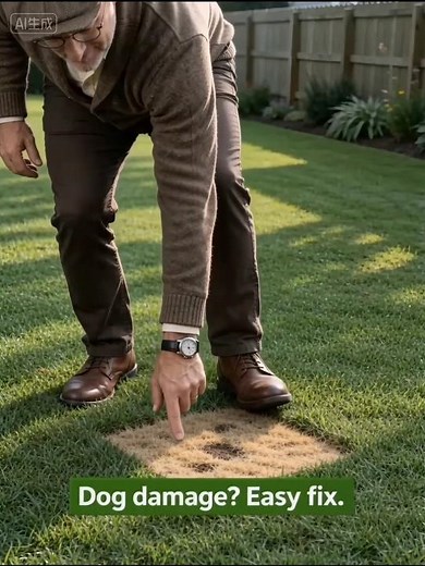 Dog Urine Spots in Lawn? Easy Fix