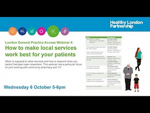 GP Access Guide - How to make local services work best for your patients