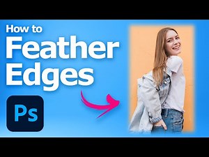 How to feather edges of layer in Photoshop