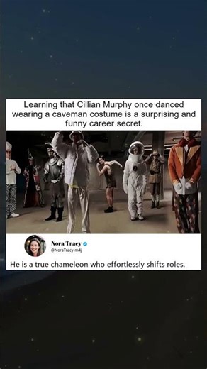 Cillian Murphy's Surprising Caveman Dance Costume Secret