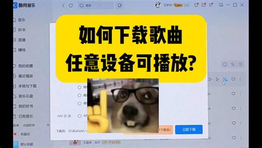 如何下载歌曲任意设备可播放？