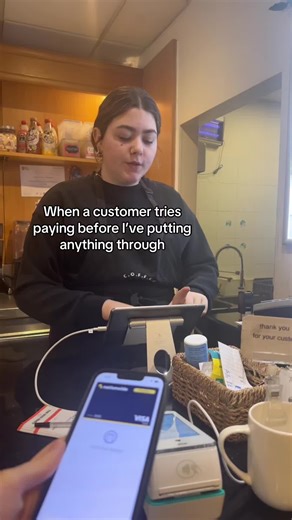 The Struggles of Baristas: Customer Payment Timing