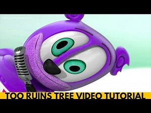 (Video Tutorial) TOO RUINS TREE EFFECT Gummy Bear Gummibär Song & clips - VIDEO & AUDIO EFFECTS EDIT